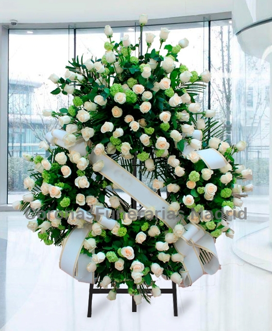 Flores funerarias en Madrid