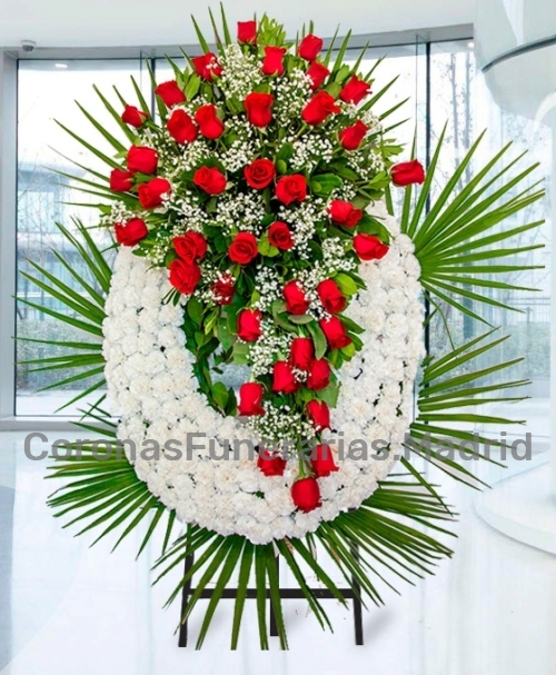 Flores para funeral en Madrid