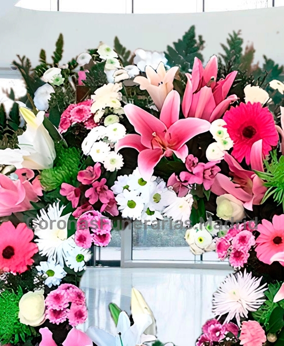 Envío de flores para funeral en Madrid, Enviar Flores a tanatorios de Madrid